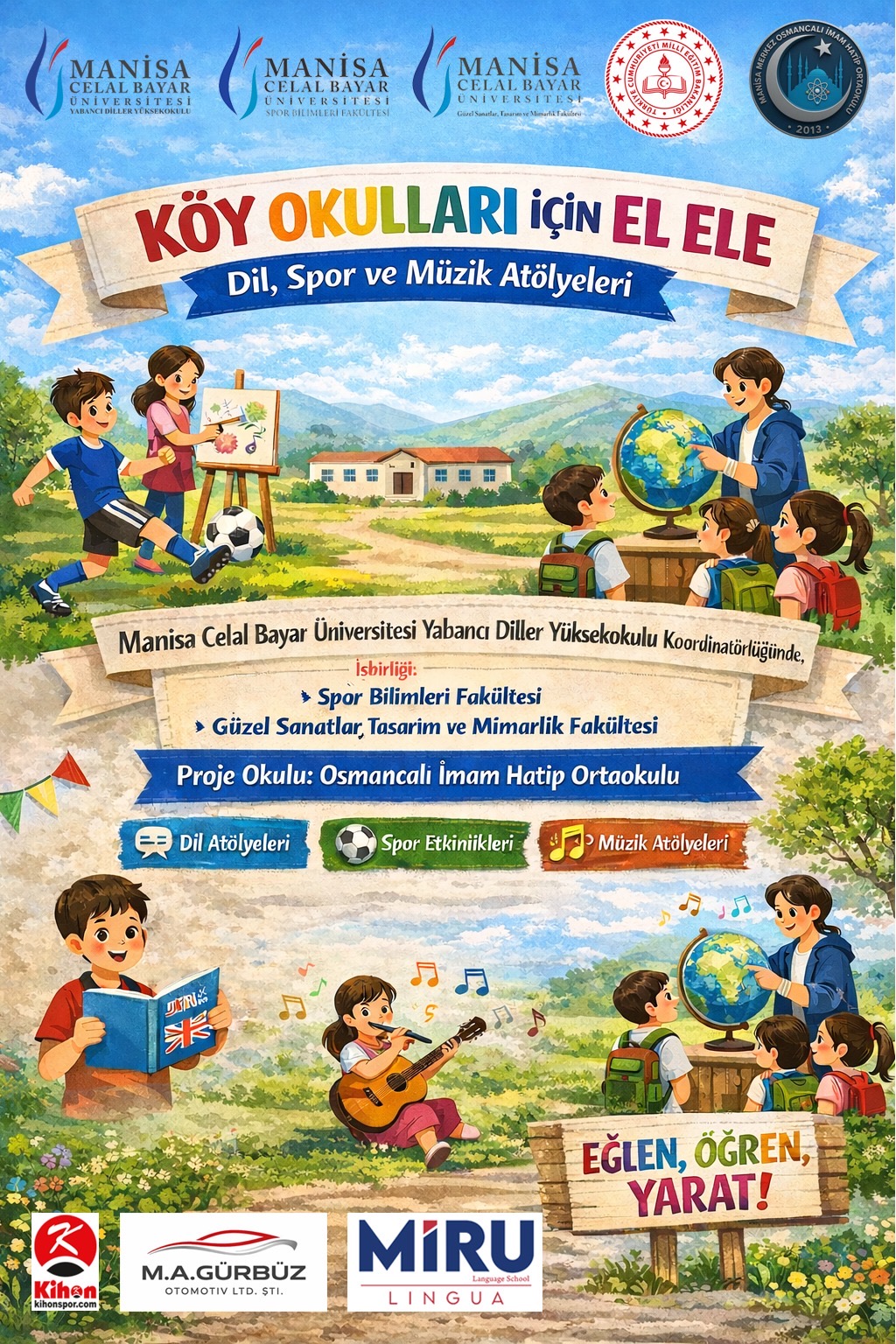 Köy Okulları İçin El Ele